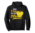My Princess Wears Cleats Softball Dad Mom Hoodie - Streetwear Style Unisex - T-Shirt, Sweatshirt, Hoodie