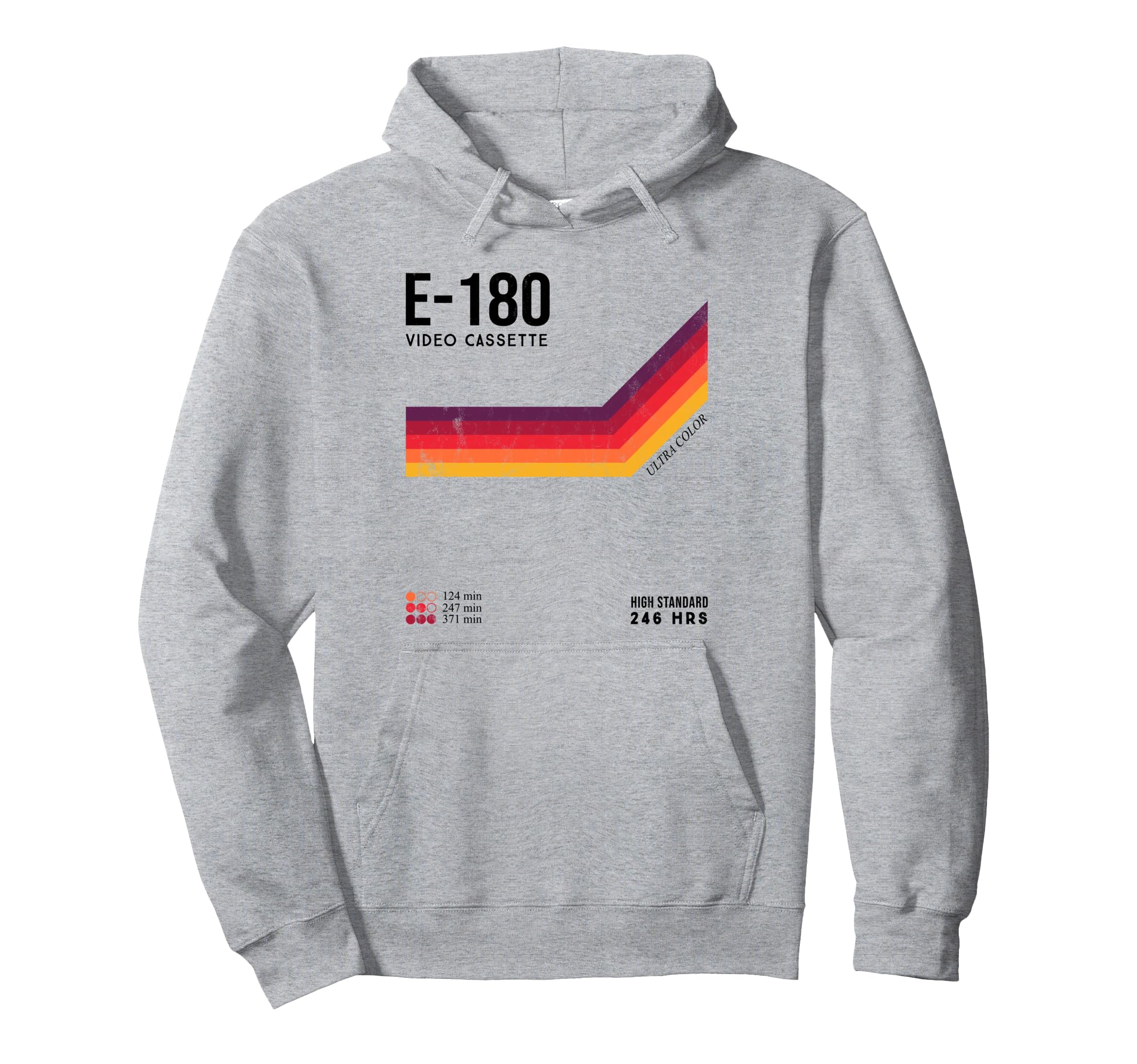 80S Video Cassette Tape Hoodie - Custom Art Print for Adults - T-Shirt, Sweatshirt, Hoodie
