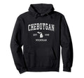 Cheboygan Michigan Mi Athletic Sports Hoodie - Graphic Print Unisex - T-Shirt, Sweatshirt, Hoodie