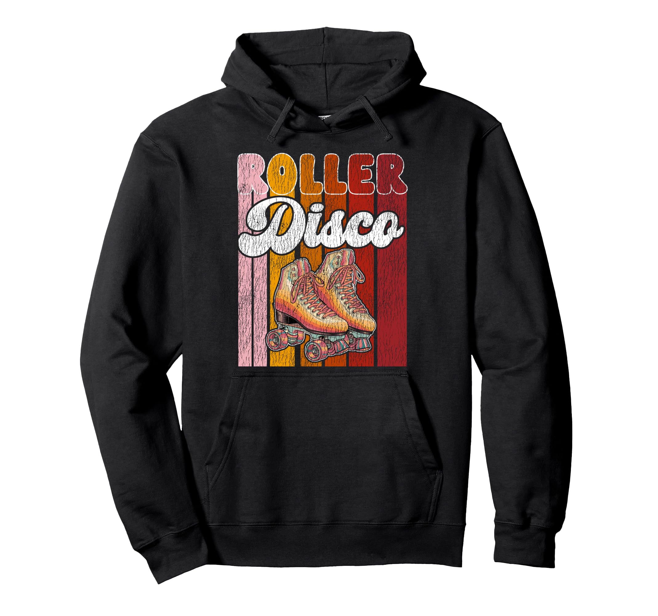 Roller Skating Skate 1970S Roller Disco Hoodie - Unique Graphic Men Women - T-Shirt, Sweatshirt, Hoodie