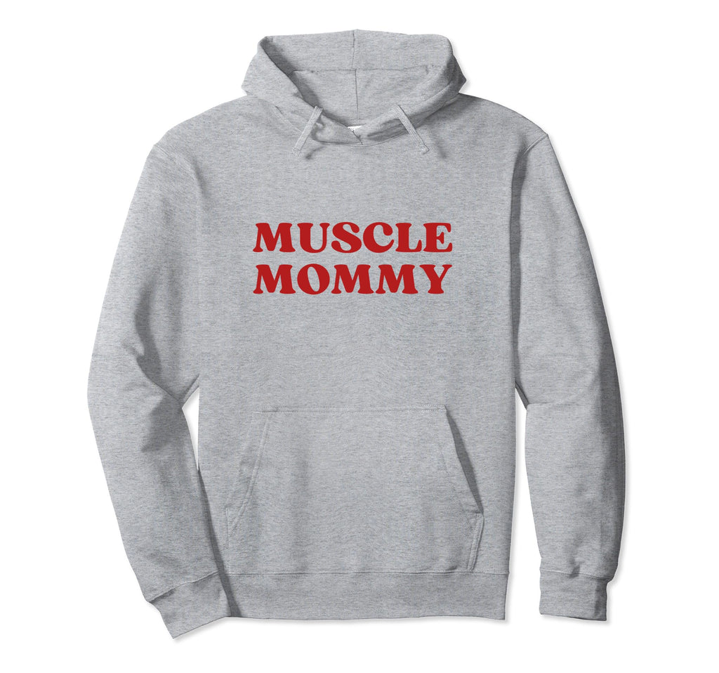 Muscle Mommy Y2K Aesthetic Hoodie - Graphic Print Men Women - T-Shirt, Sweatshirt, Hoodie