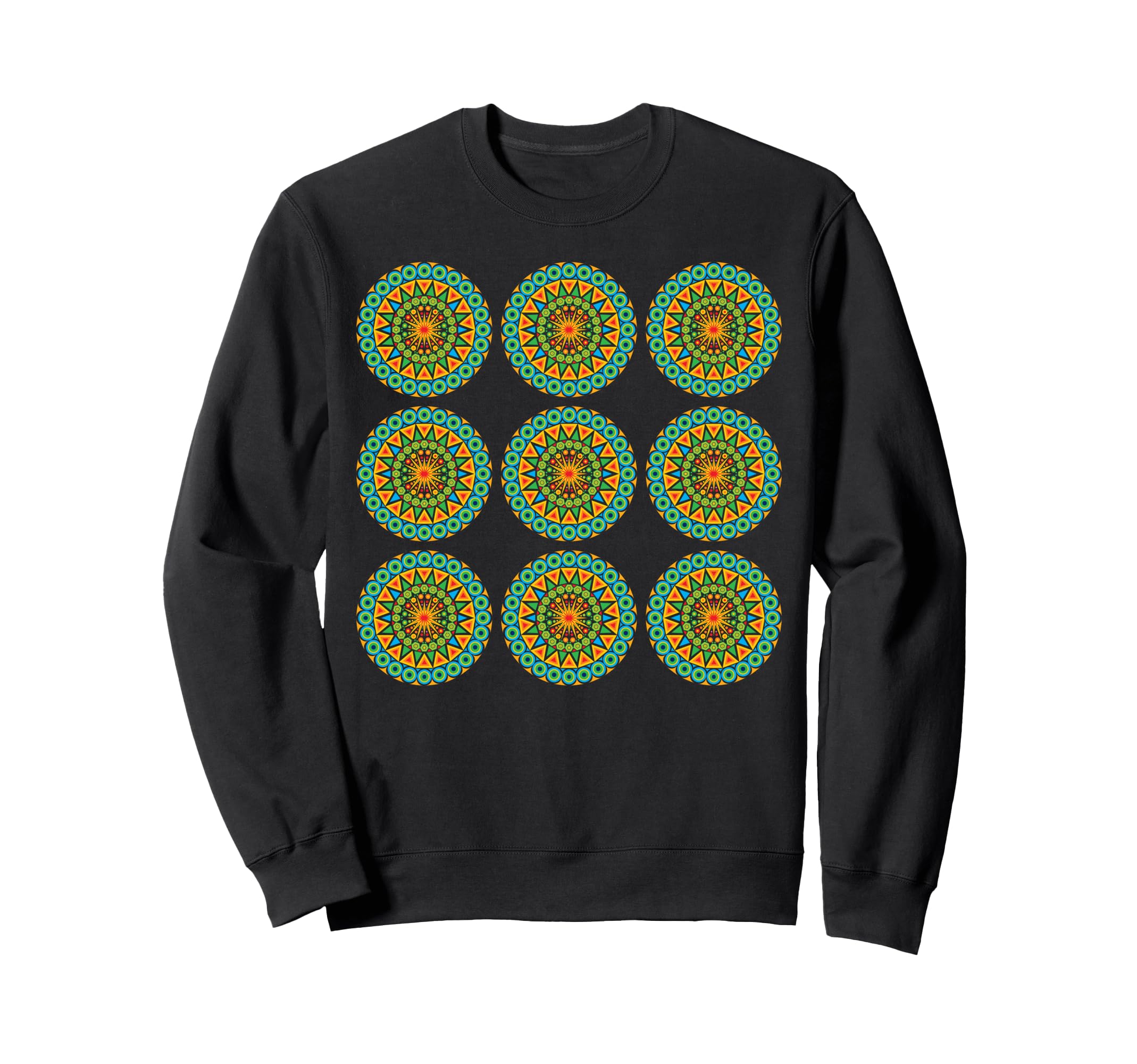Psychedelic Yoga Indie Aesthetic 90S Pop Sweatshirt - Graphic Print Unisex - T-Shirt, Sweatshirt, Hoodie