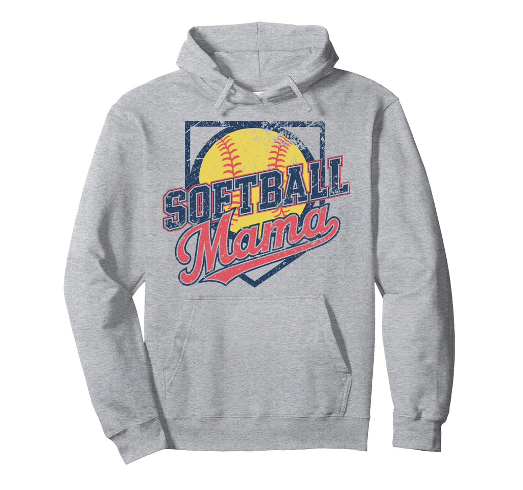 Softball Mama Game Day Ball Mom Hoodie - Aesthetic Graphic Men Women - T-Shirt, Sweatshirt, Hoodie