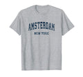 Amsterdam New York Ny Varsity T-Shirt - Aesthetic Graphic for Adults - T-Shirt, Sweatshirt, Hoodie