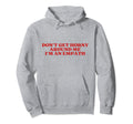 Dont Get Horny Around Me Im Empath Hoodie - Casual Everyday Wear Unisex - T-Shirt, Sweatshirt, Hoodie