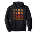 Vlog Videographer Vlogger Camera Hoodie - Novelty Apparel Unisex - T-Shirt, Sweatshirt, Hoodie