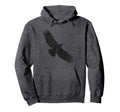 Eagle Distressed Eagle Hoodie - Unique Graphic Unisex - T-Shirt, Sweatshirt, Hoodie