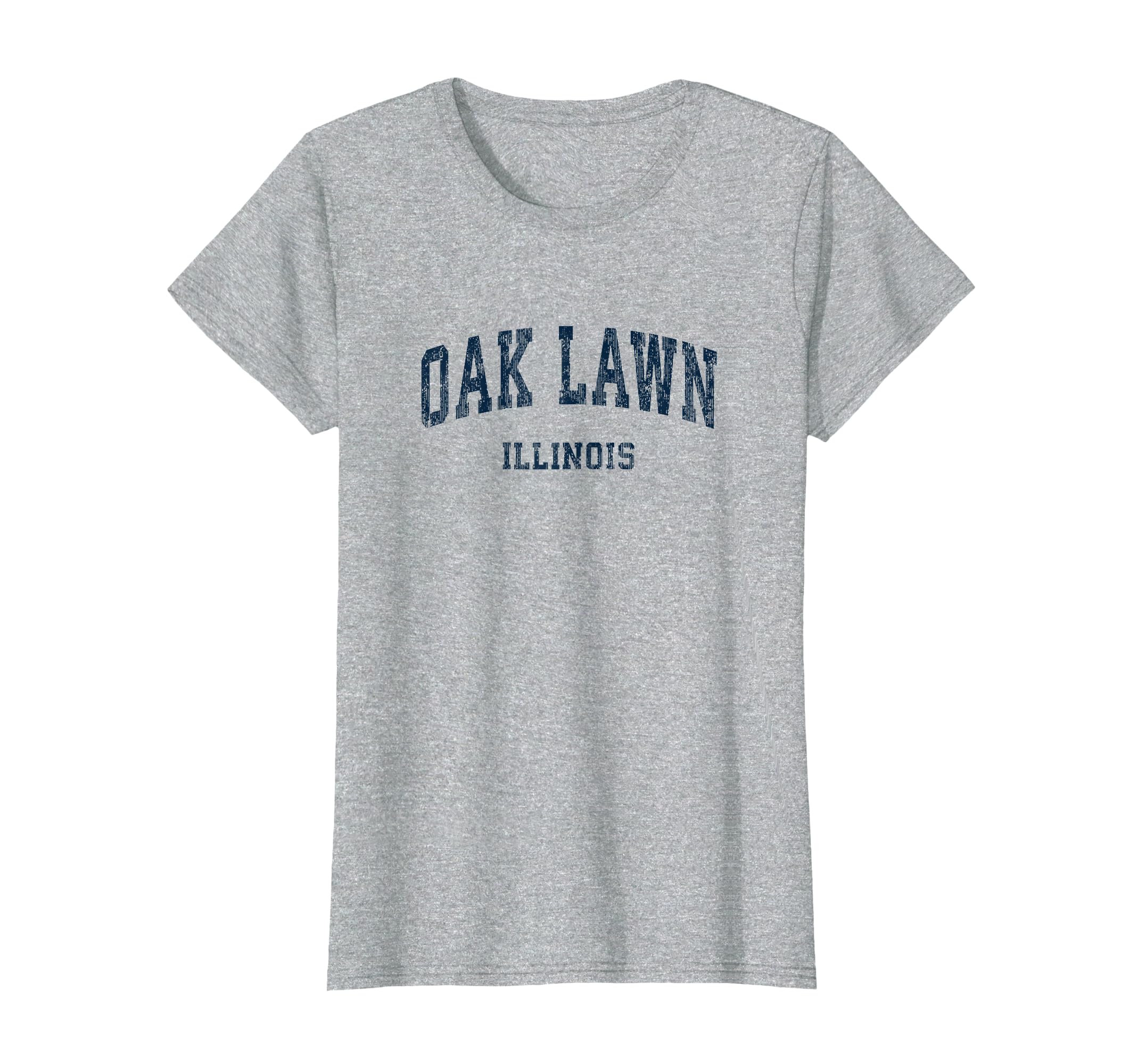 Oak Lawn Illinois Il Varsity T-Shirt - Casual Everyday Wear Men Women - T-Shirt, Sweatshirt, Hoodie