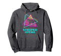 Striped Hyena Hyenas Hoodie - Trendy Graphic Unisex - T-Shirt, Sweatshirt, Hoodie