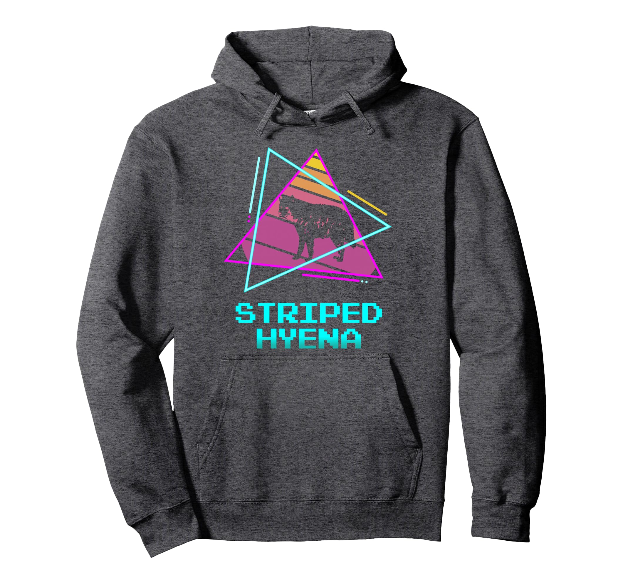 Striped Hyena Hyenas Hoodie - Trendy Graphic Unisex - T-Shirt, Sweatshirt, Hoodie