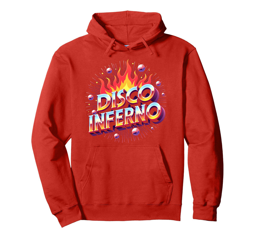 Disco Inferno Dance Party Fever Art Hoodie - Streetwear Style Men Women - T-Shirt, Sweatshirt, Hoodie
