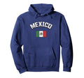 Mexico Flag Distressed Mexican Pride Hoodie - Novelty Apparel for Adults - T-Shirt, Sweatshirt, Hoodie