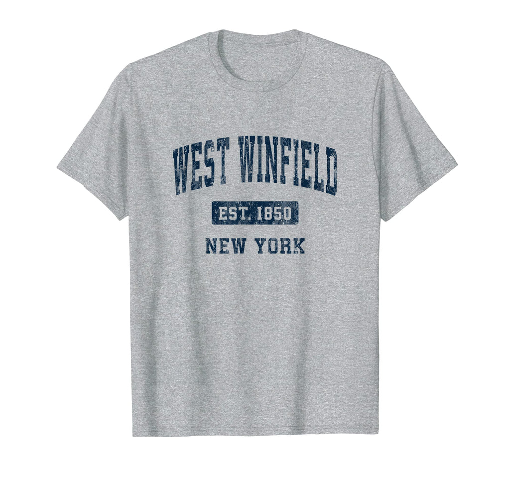 West Winfield New York Ny Athletic T-Shirt - Unique Graphic Men Women - T-Shirt, Sweatshirt, Hoodie
