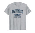 West Winfield New York Ny Athletic T-Shirt - Unique Graphic Men Women - T-Shirt, Sweatshirt, Hoodie