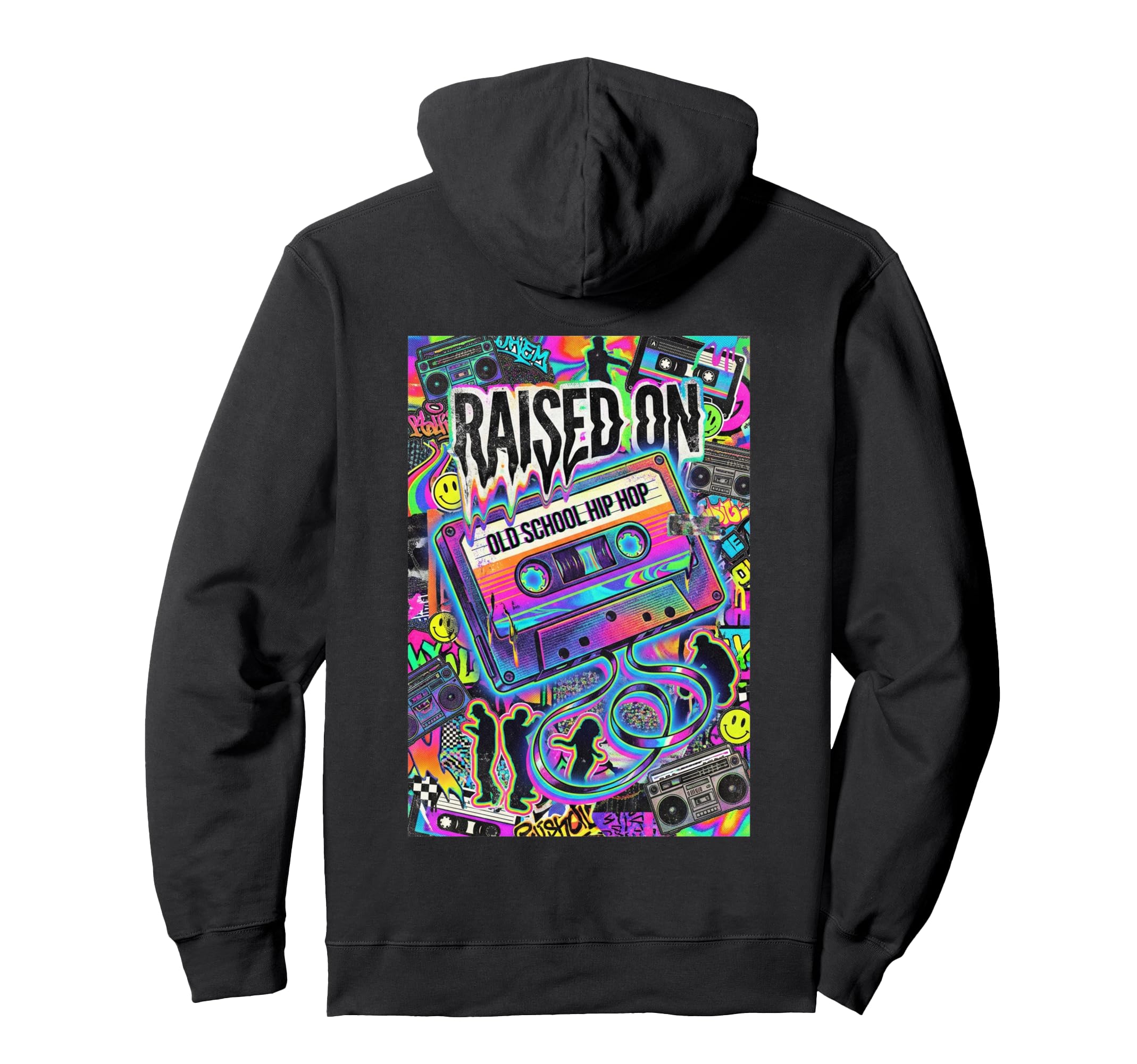 80S 90S 00S Streetwear Rap Playlist Hip Hoodie - Unique Graphic Men Women - T-Shirt, Sweatshirt, Hoodie