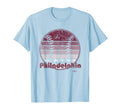 Philadelphia Baseball Sunset City T-Shirt - Streetwear Style for Adults - T-Shirt, Sweatshirt, Hoodie