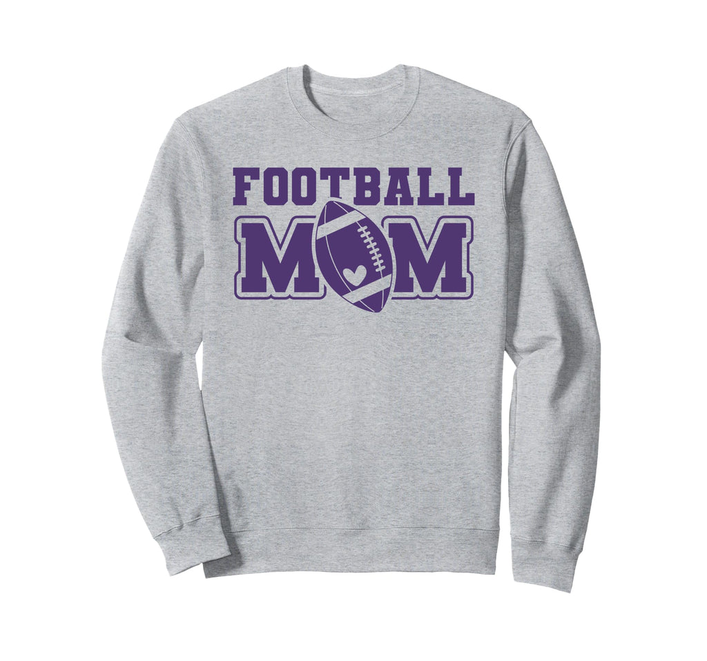 Womens Game Day Purple And White Sweatshirt - Casual Everyday Wear Unisex - T-Shirt, Sweatshirt, Hoodie