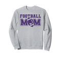 Womens Game Day Purple And White Sweatshirt - Casual Everyday Wear Unisex - T-Shirt, Sweatshirt, Hoodie