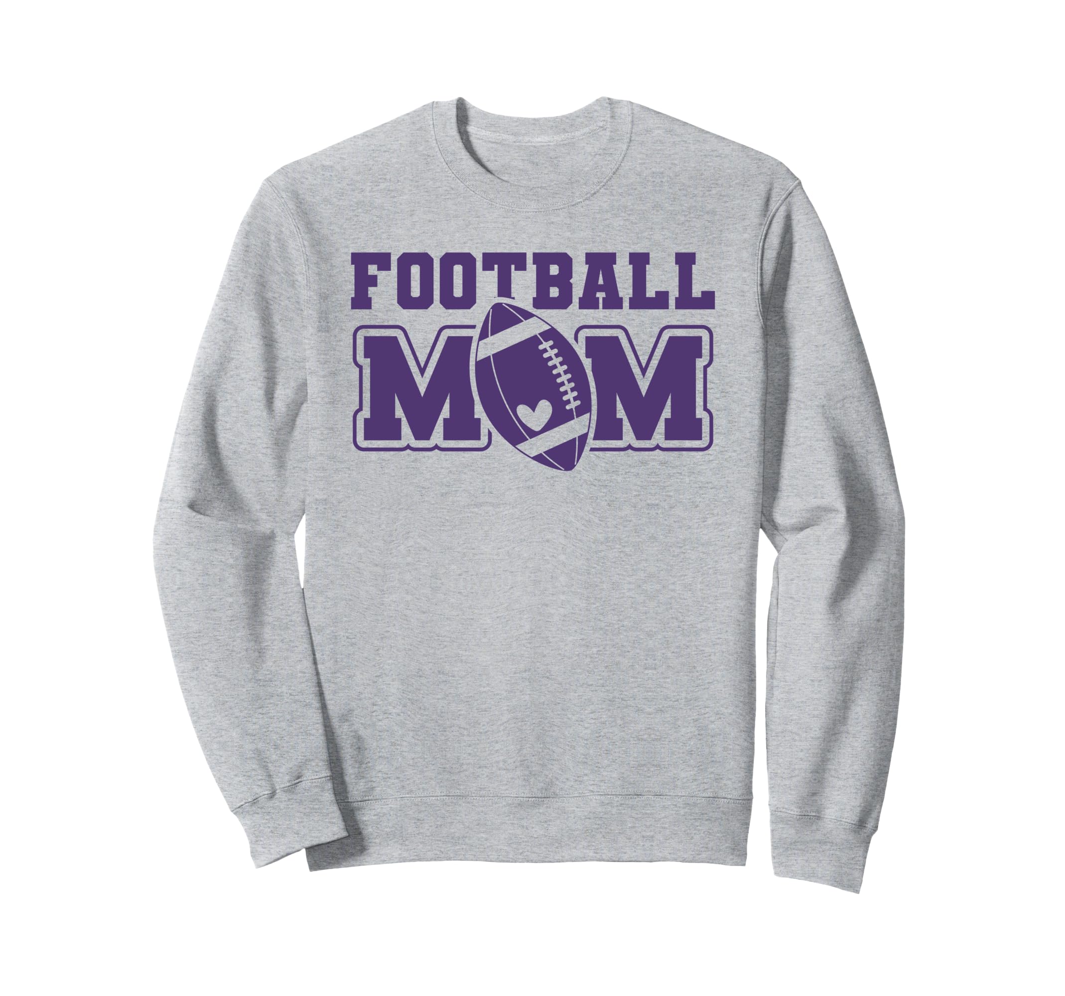 Womens Game Day Purple And White Sweatshirt - Casual Everyday Wear Unisex - T-Shirt, Sweatshirt, Hoodie