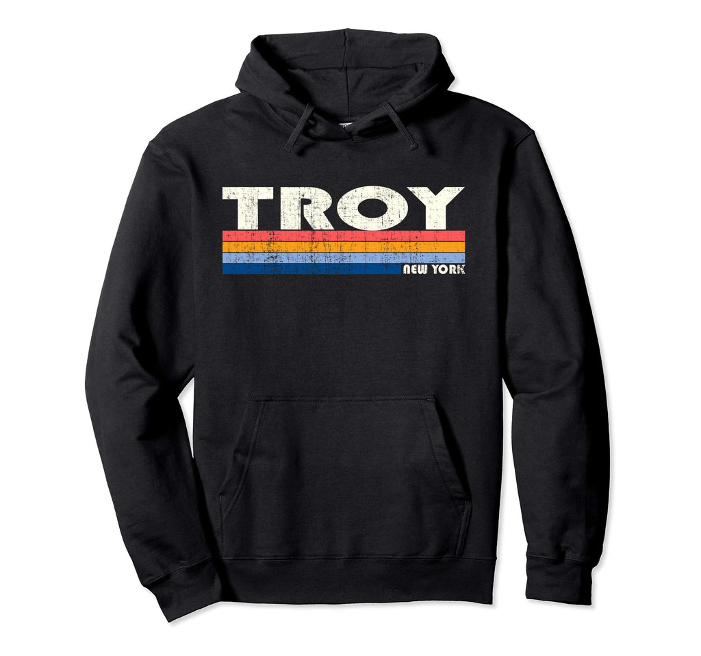 70S 80S Troy Ny Hoodie - Graphic Print Men Women - T-Shirt, Sweatshirt, Hoodie