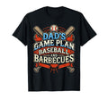 Baseball Dad Bbq Grill Dads Game T-Shirt - Custom Art Print for Adults - T-Shirt, Sweatshirt, Hoodie