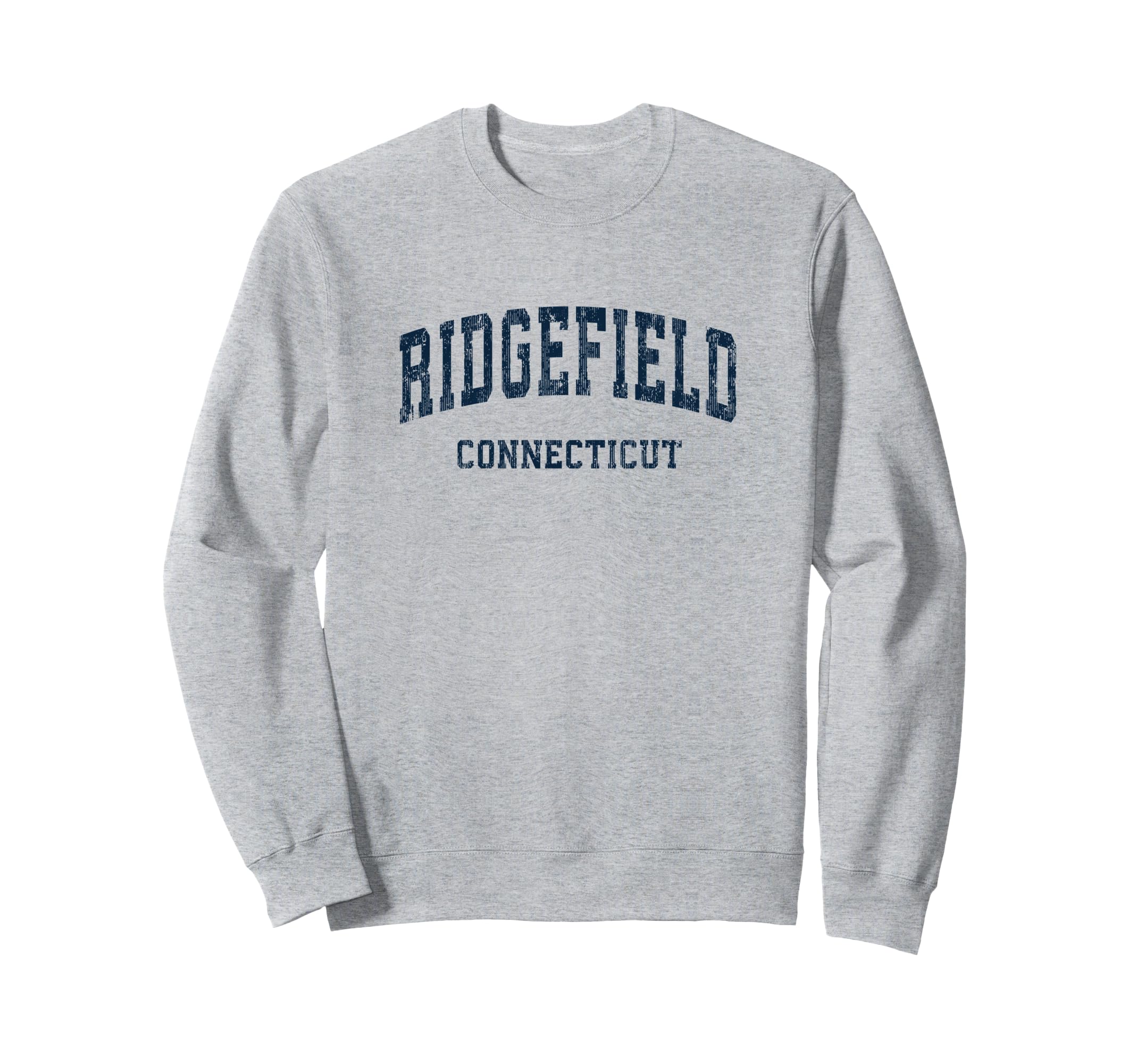 Ridgefield Connecticut Ct Varsity Sweatshirt - Unique Graphic Men Women - T-Shirt, Sweatshirt, Hoodie