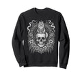 Skull Cat Skeleton Kitty Kitten Sweatshirt - Unique Graphic Men Women - T-Shirt, Sweatshirt, Hoodie
