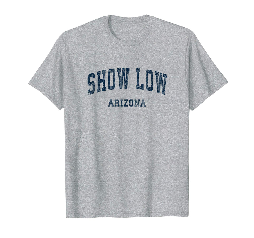 Show Low Arizona Az Varsity Sports Navy T-Shirt - Novelty Apparel Men Women - T-Shirt, Sweatshirt, Hoodie