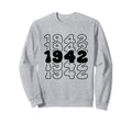 82 Year Old Groovy 82Nd Sweatshirt - Casual Everyday Wear Men Women - T-Shirt, Sweatshirt, Hoodie