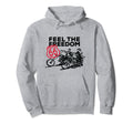 Route 66 Feel Freedom Hoodie - Casual Everyday Wear for Adults - T-Shirt, Sweatshirt, Hoodie