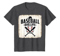 Baseball Dad Life Proud Father Sports T-Shirt - Fun Novelty Design Unisex - T-Shirt, Sweatshirt, Hoodie