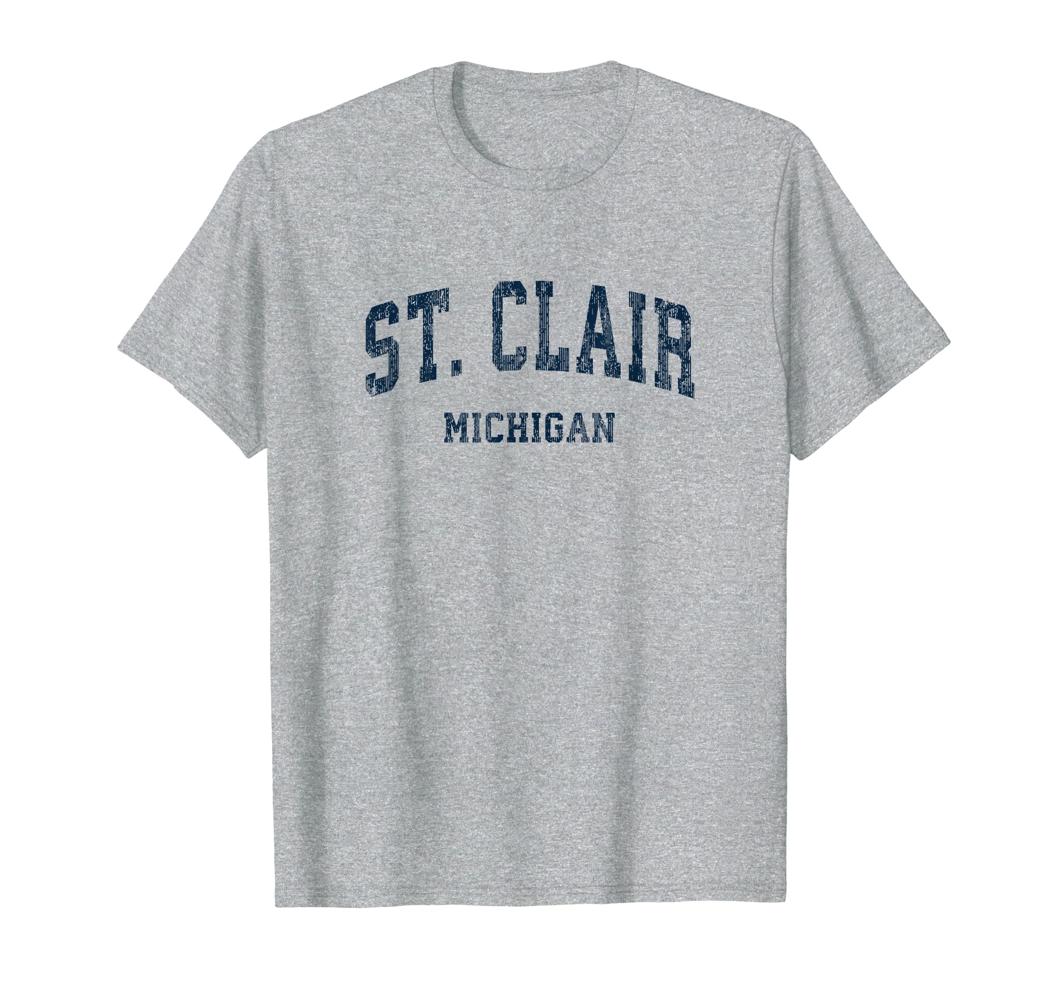 St Clair Michigan Mi Varsity Sports T-Shirt - Aesthetic Graphic Men Women - T-Shirt, Sweatshirt, Hoodie