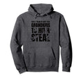 Baseball Grandpa I Teach My Grandkids To Hoodie - Novelty Apparel Unisex - T-Shirt, Sweatshirt, Hoodie