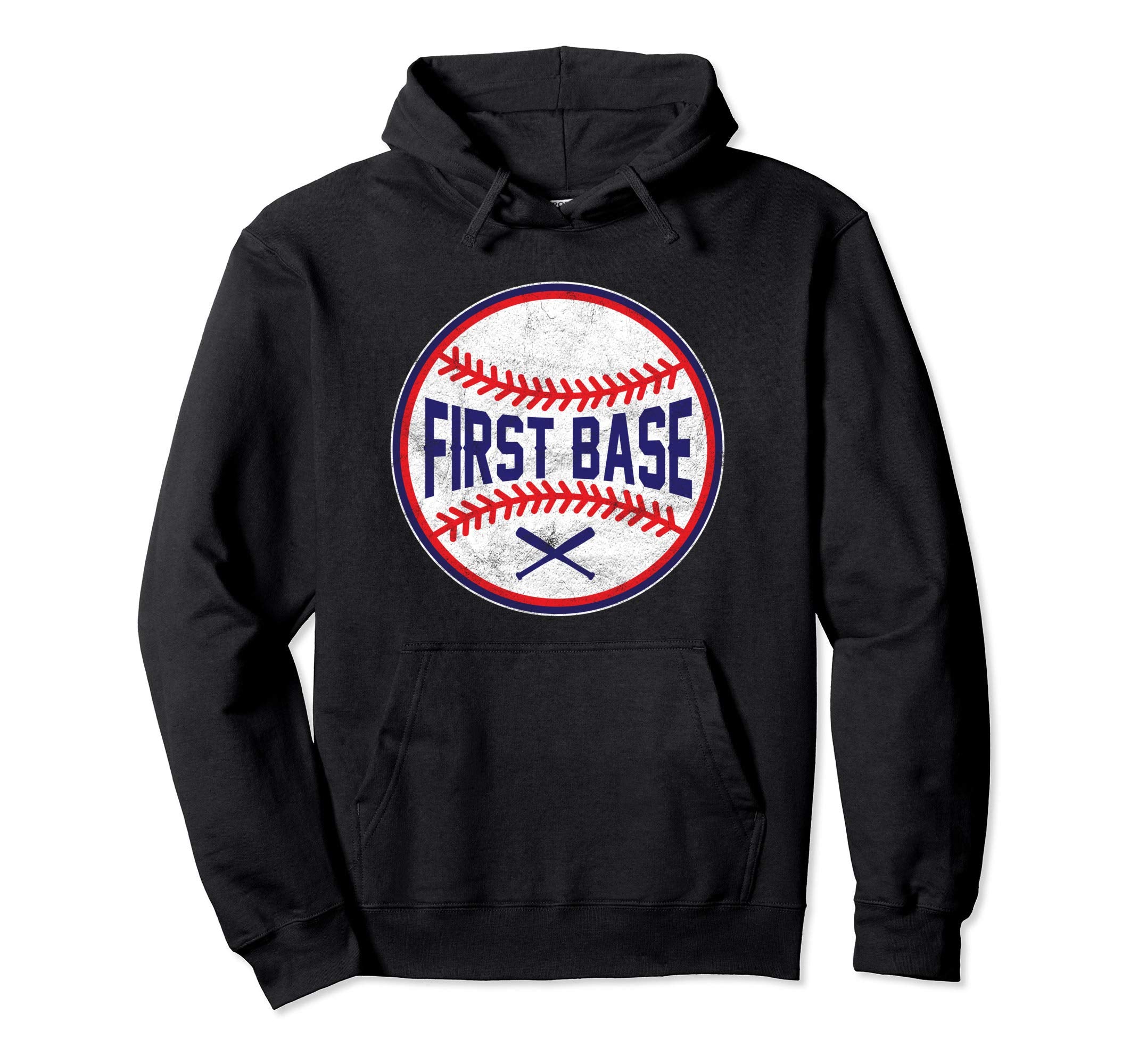 First Base Baseball Positions Hoodie - Unique Graphic Men Women - T-Shirt, Sweatshirt, Hoodie