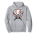 Baseball Drip Mama Home Plate Game Hoodie - Casual Everyday Wear Unisex - T-Shirt, Sweatshirt, Hoodie