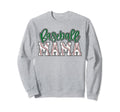 Baseball Mom Green Baseball Mama Sweatshirt - Graphic Print Unisex - T-Shirt, Sweatshirt, Hoodie