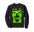 Y2K Alien Cat Meme Ufo Cats Sweatshirt - Fun Novelty Design for Adults - T-Shirt, Sweatshirt, Hoodie