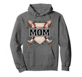 Baseball Mom Home Plate Game Day Mama Hoodie - Trendy Graphic Unisex - T-Shirt, Sweatshirt, Hoodie
