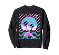 Aesthetic Vaporwave Dolphin Sweatshirt - Casual Everyday Wear Unisex - T-Shirt, Sweatshirt, Hoodie