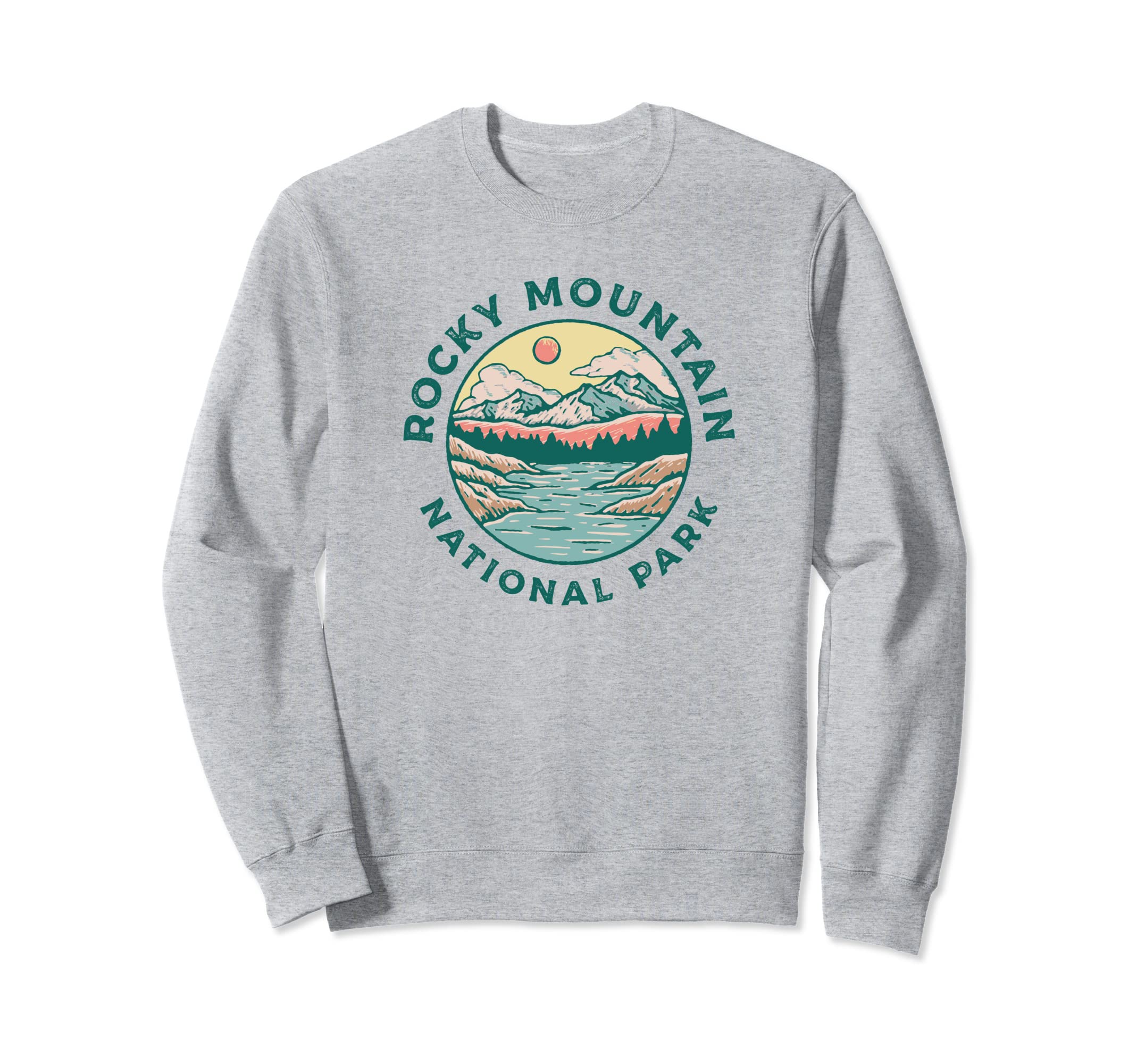 Rocky Mountains National Park Sweatshirt - Graphic Print for Adults - T-Shirt, Sweatshirt, Hoodie