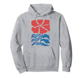 Freedom Democracy Truth Boho Floral Hoodie - Fun Novelty Design for Adults - T-Shirt, Sweatshirt, Hoodie