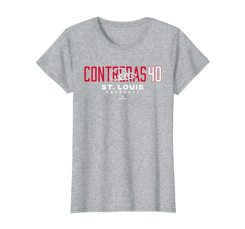 Name Number City Willson Contreras 40 St T-Shirt - Minimalist Print Unisex - T-Shirt, Sweatshirt, Hoodie