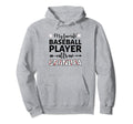 My Favorite Baseball Player Calls Me Hoodie - Graphic Print for Adults - T-Shirt, Sweatshirt, Hoodie