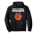 Busy Raising Ballers Basketball Mom Hoodie - Fun Novelty Design Men Women - T-Shirt, Sweatshirt, Hoodie