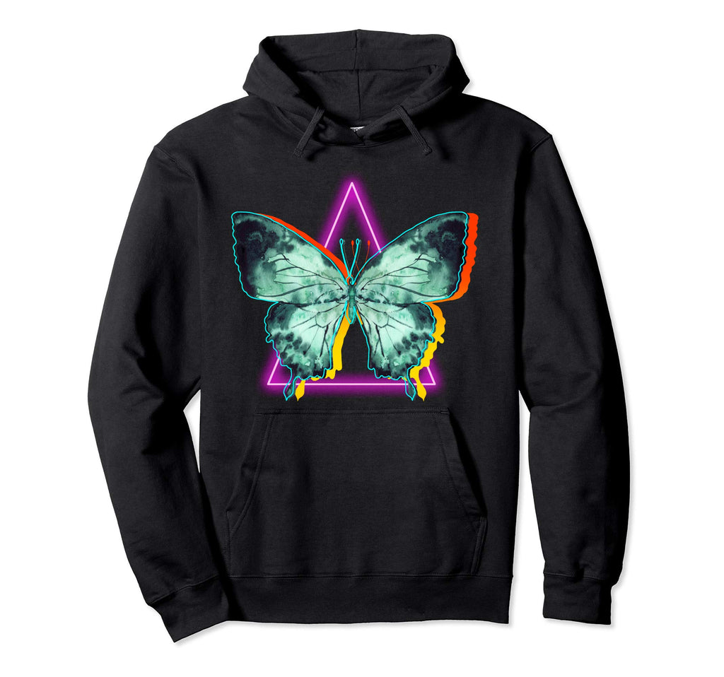 Butterfly 90S Japanese Otaku Hoodie - Aesthetic Graphic Men Women - T-Shirt, Sweatshirt, Hoodie