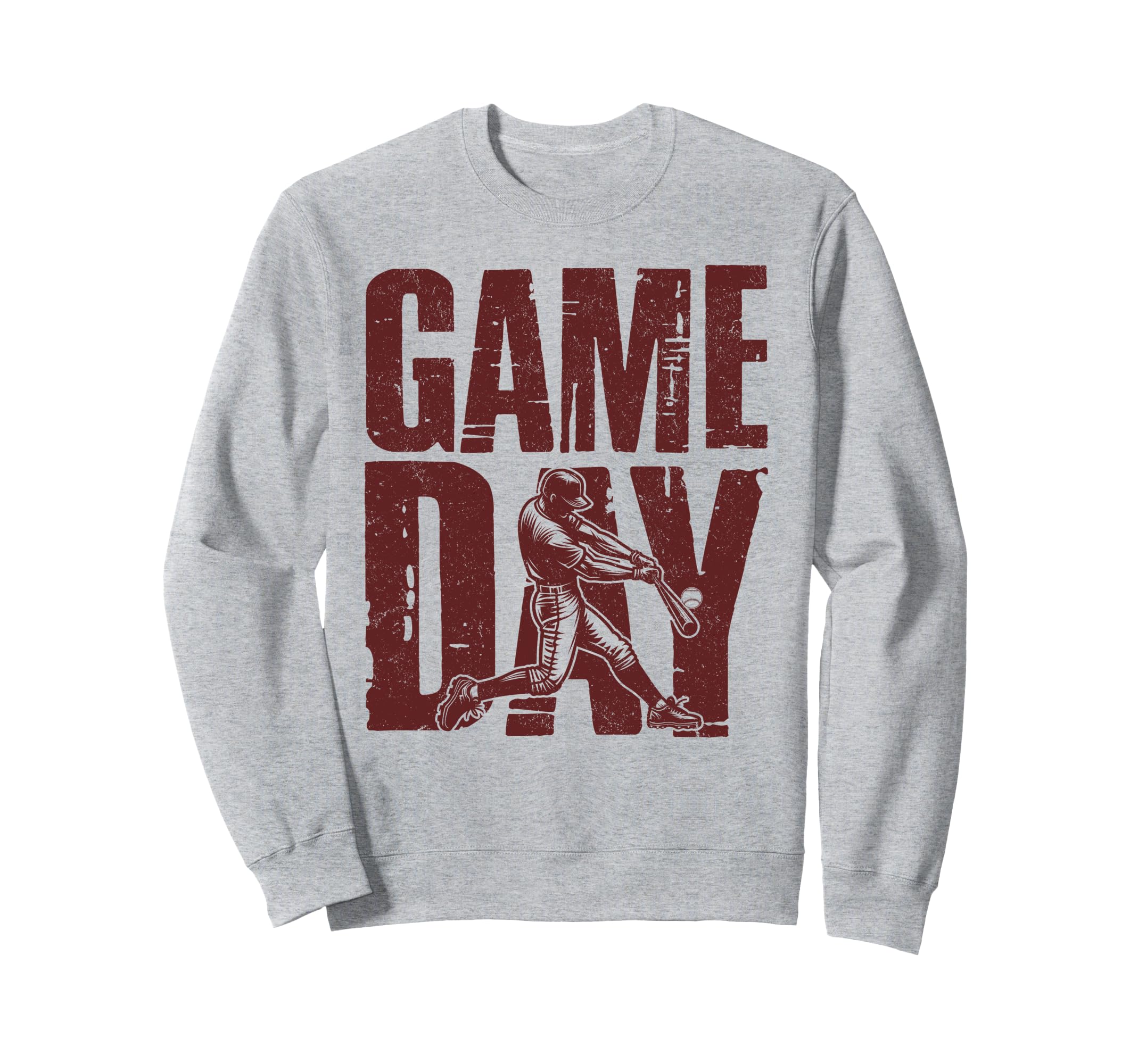 Game Day Baseball Mom Baseball Sweatshirt - Fun Novelty Design Men Women - T-Shirt, Sweatshirt, Hoodie