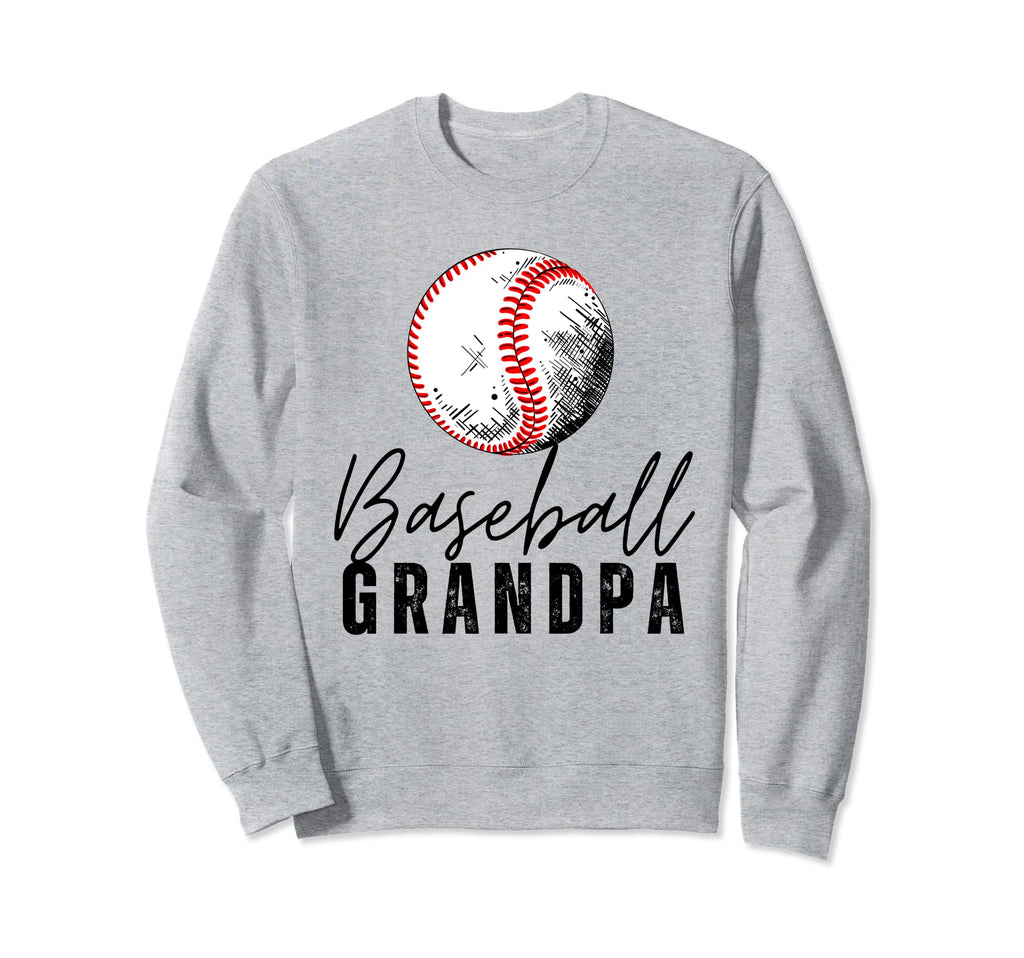 Baseball Grandpa Family Matching Funny Sweatshirt - Unique Graphic Unisex - T-Shirt, Sweatshirt, Hoodie
