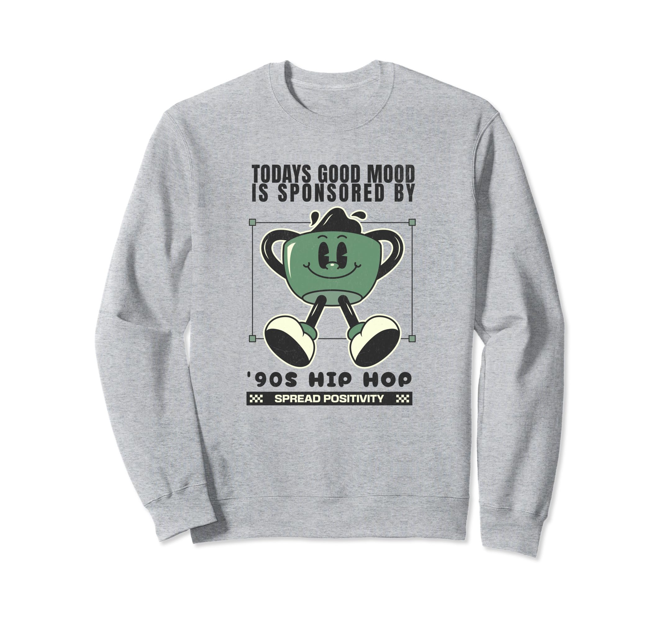 Hip Hop Graffiti Old School Hip Hop Sweatshirt - Trendy Graphic Men Women - T-Shirt, Sweatshirt, Hoodie