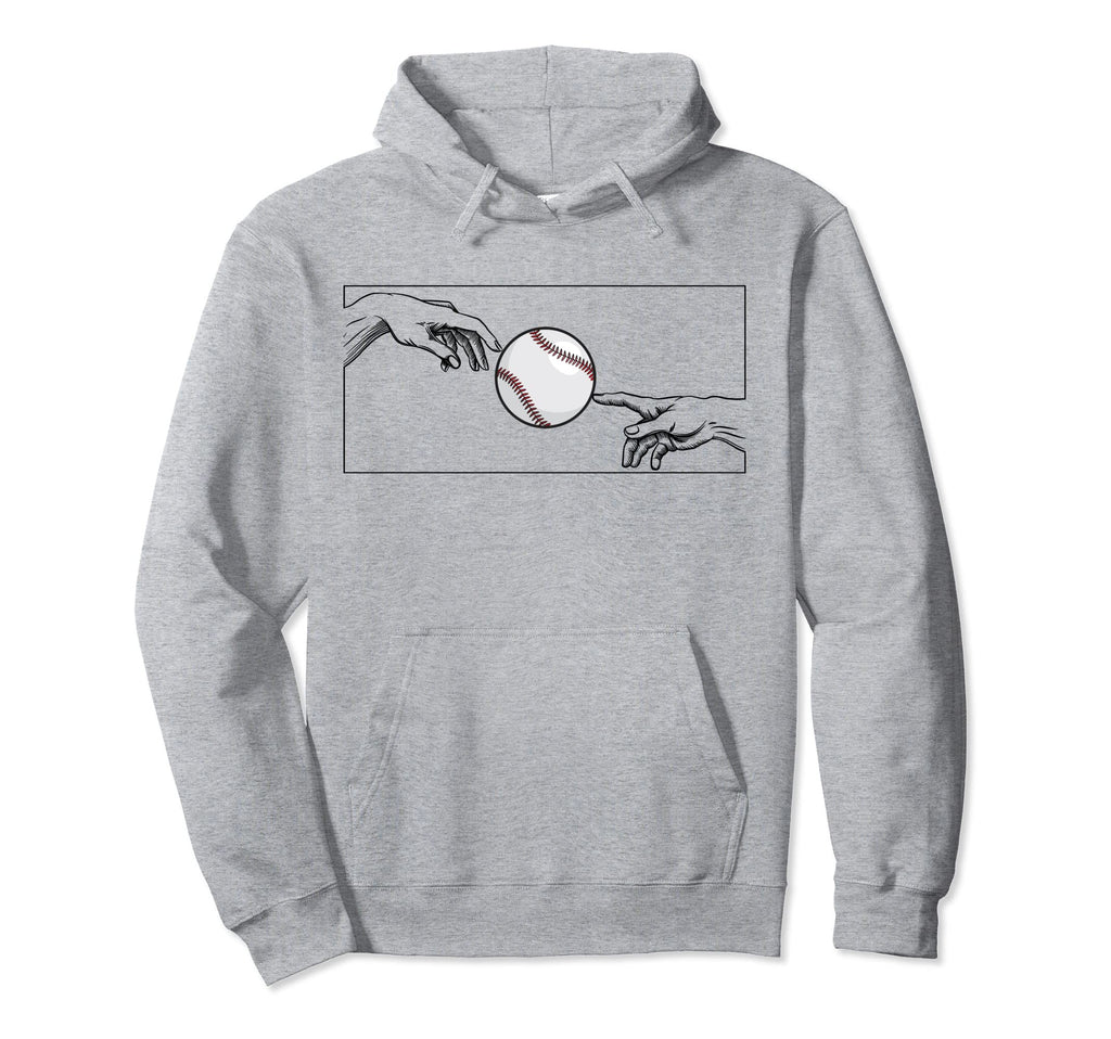 Baseball God Hands Baseball Player To Hoodie - Streetwear Style Unisex - T-Shirt, Sweatshirt, Hoodie