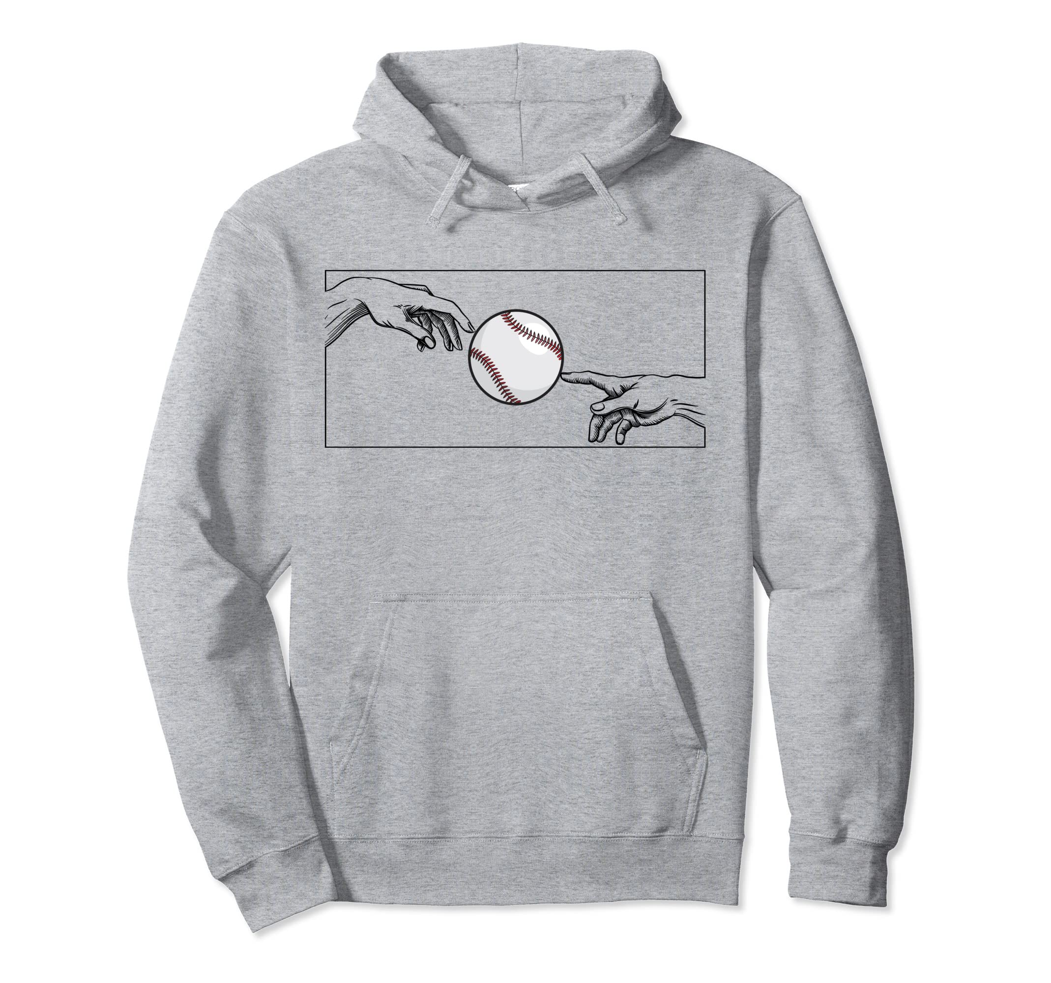 Baseball God Hands Baseball Player To Hoodie - Streetwear Style Unisex - T-Shirt, Sweatshirt, Hoodie